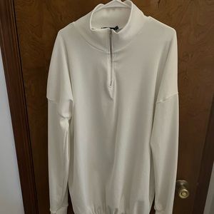 Pretty little thing - white sweater dress
